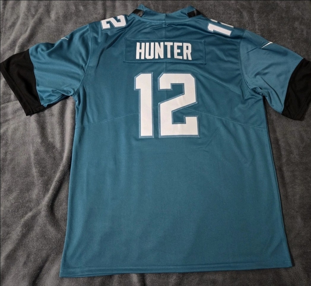 Fast Free Shipping XXXL 3X Travis Hunter Jacksonville Jaguars Stitched Jersey 12 gallery