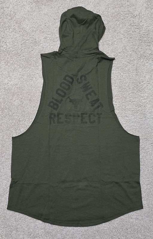 Under Armour Project Rock Sleeveless BSR Hoodie Tank gallery