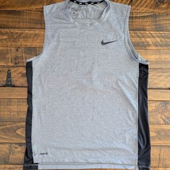 Nike Dri-Fit Men’s Performance Slim Fit Sleeveless Muscle Tank-Top Size Large
