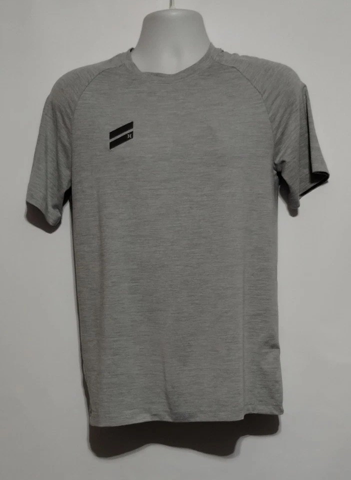 Mens Hurley Essentials Haute Performance Reflective Shirt Small Gray