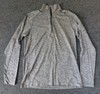 Lululemon Men's Get Outside Get Sweaty 1/4 Zip Shirt Heather Gray Sz M gallery