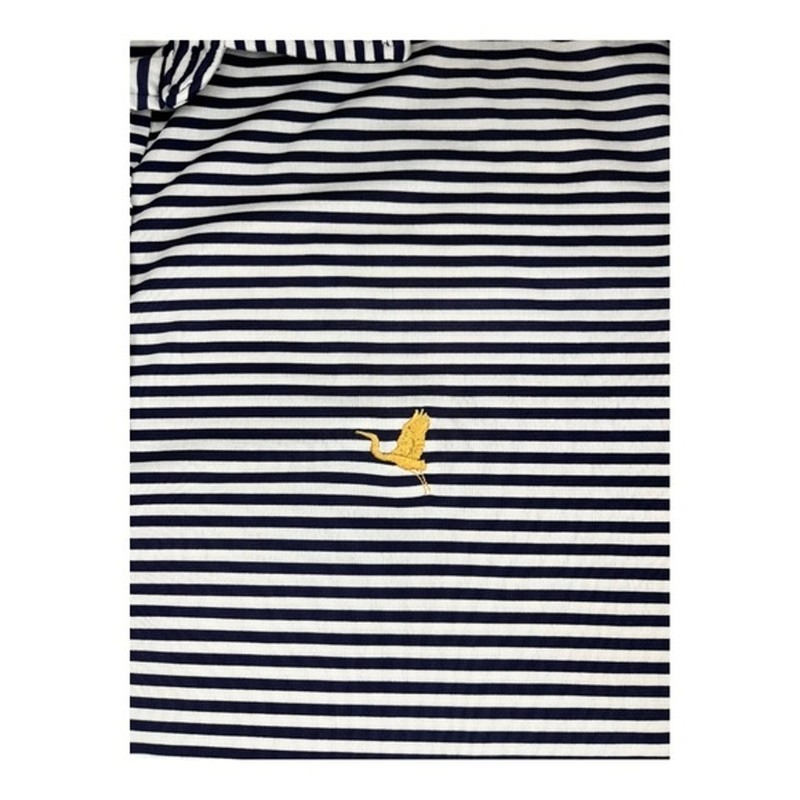 RLX Ralph Lauren Performance Golf Blue/White Striped Mens Polo - Size M gallery