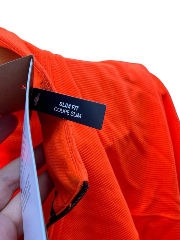 The North Face Running Performance Sunriser 1/4 Zip Pullover Men XXL Neon Orange gallery