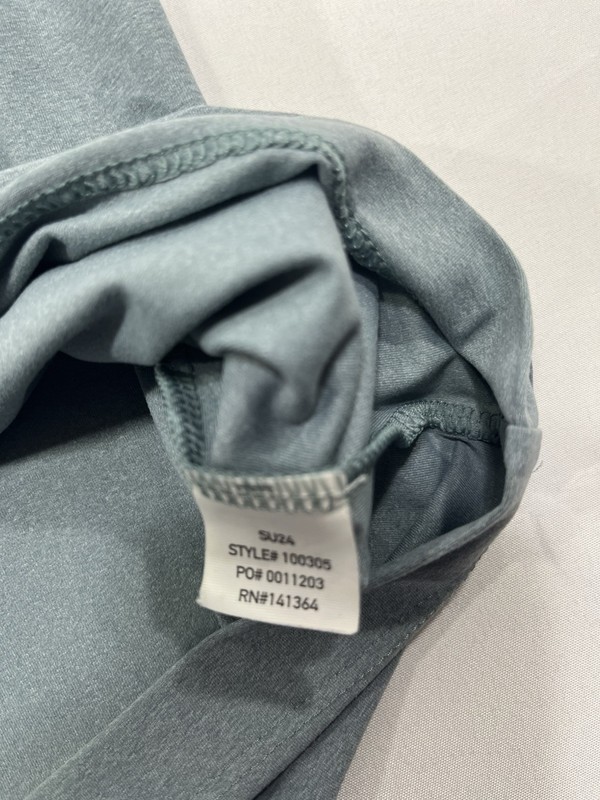 Rhone Reign T-Shirt Mens Large Heather Blueish Gray Performance Short Sleeve gallery