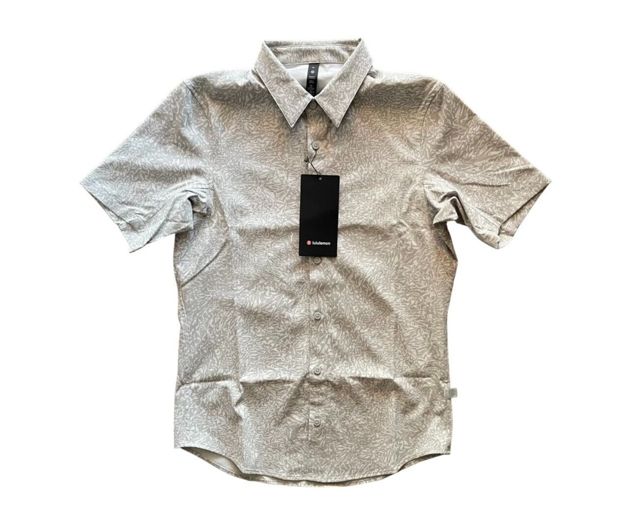 Lululemon Airing Easy Short Sleeve - Crunch Max Vapor / Seal Grey (SIZE XS) gallery