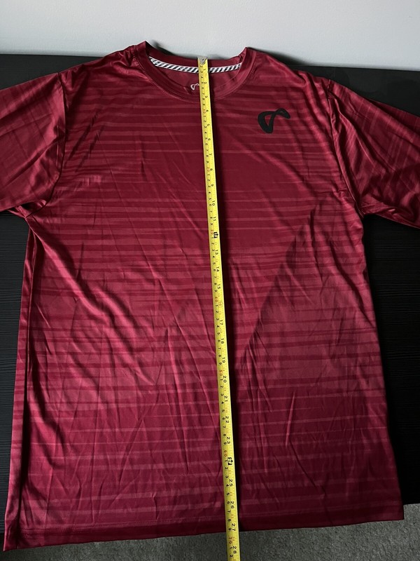 Athletic DNA Performance Crew/Match Tee Red Men's Small gallery