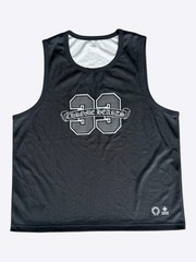 Chrome Hearts Black & White Logo Reversible Mesh Jersey