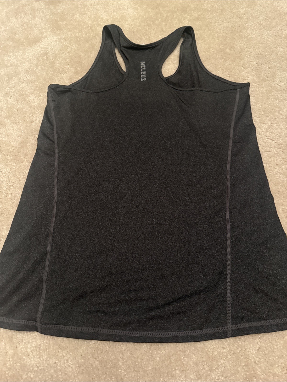 Neleus Mens Workout Top, Size XL gallery