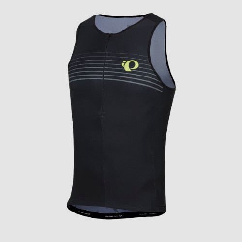 $95 Pearl Izumi Mens Black Elite Pursuit Tri Stretch Singlet Tank Top Size Small gallery