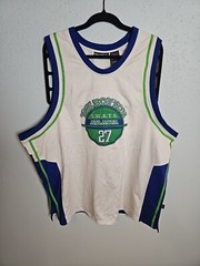 Vintage Asphalt Legend XL Men’s Atlanta Basketball Jersey. D1