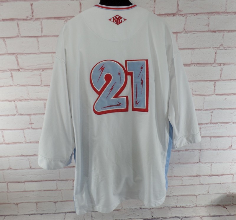 Rare Vintage Y2K South Pole MLB Style Baseball Jersey 2XL Multicolor XXL gallery