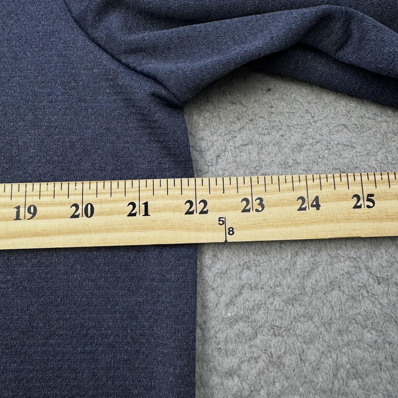 Callaway Pullover Mens Small Blue Quarter Zip Golf Mock Neck Waffle Knit Logo gallery
