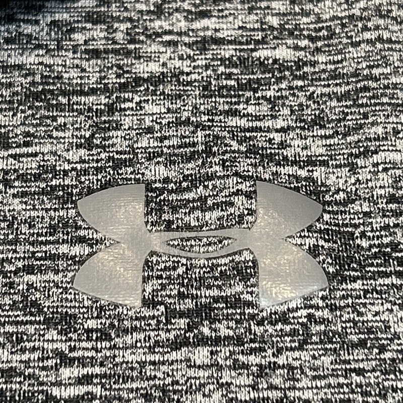 Under Armour Quarter Zip Men’s XL HeatGear Gray Black Athletic Pullover gallery