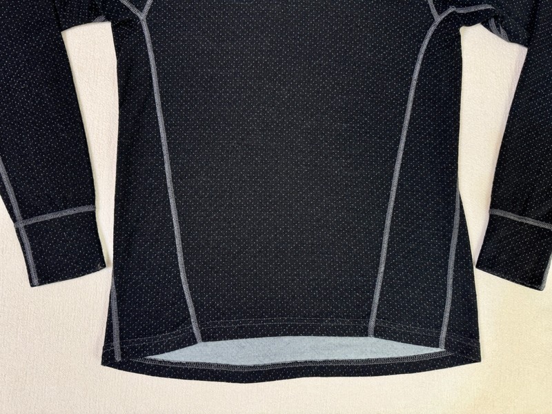 Devold Norway Merino Wool Zip Neck Top Thermal Base Layer Long Sleeve Men Size M gallery