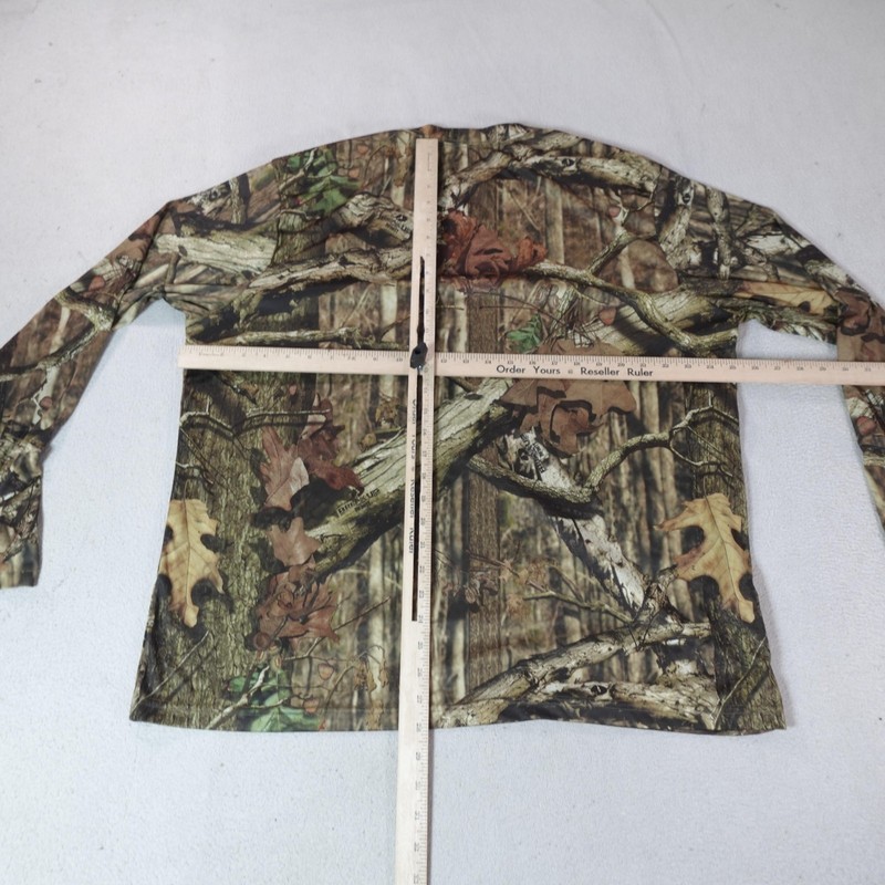 Mossy Oak Shirt Mens 2XL Camo Break Up Infinity Long Sleeve Hunting Crewneck gallery