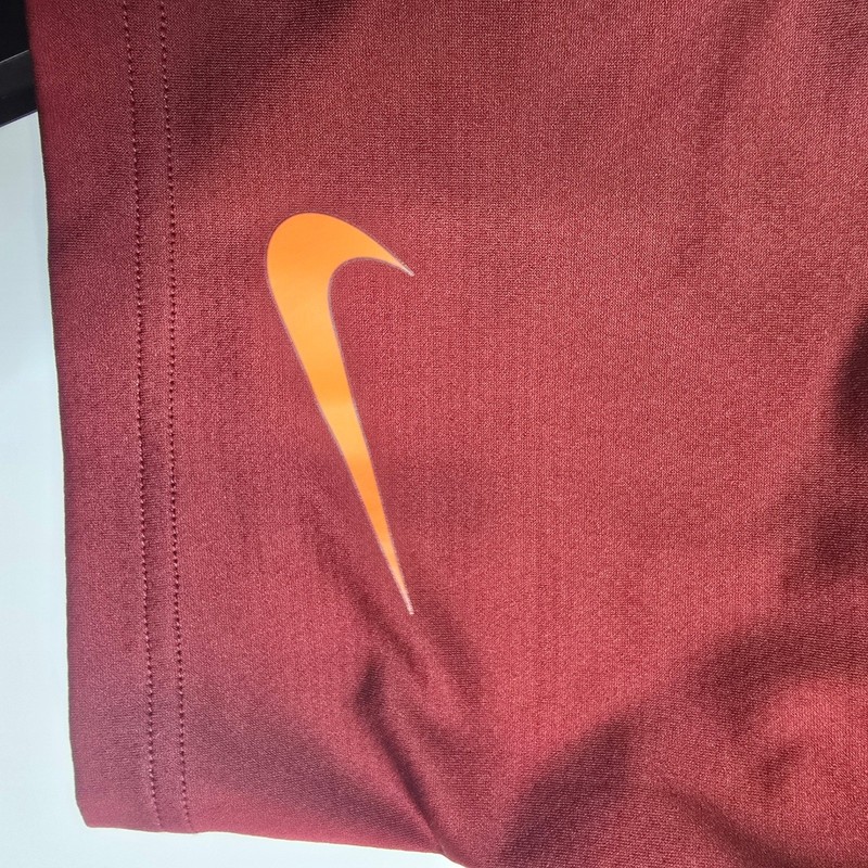 Nike Pro Dri-FIT Shirt Mens Large Burgundy Short Sleeve Compression Training Top gallery