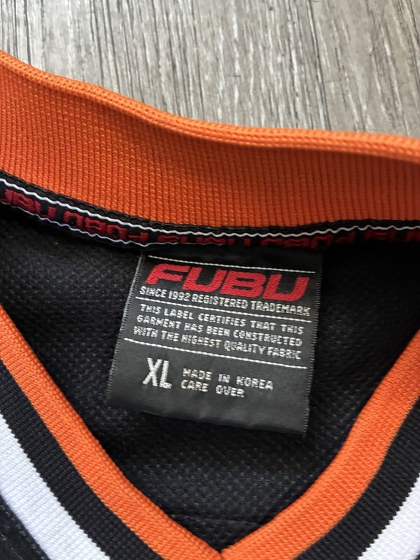 FUBU Sports Collection Limited Edition Los Angeles 05 Jersey V Neck XL 23x32 gallery