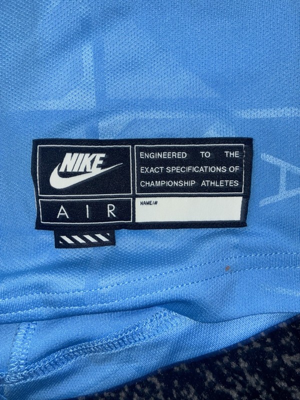 Nike Air Men's Long Sleeve Jersey University Blue Navy Size Medium HM8987-412 gallery