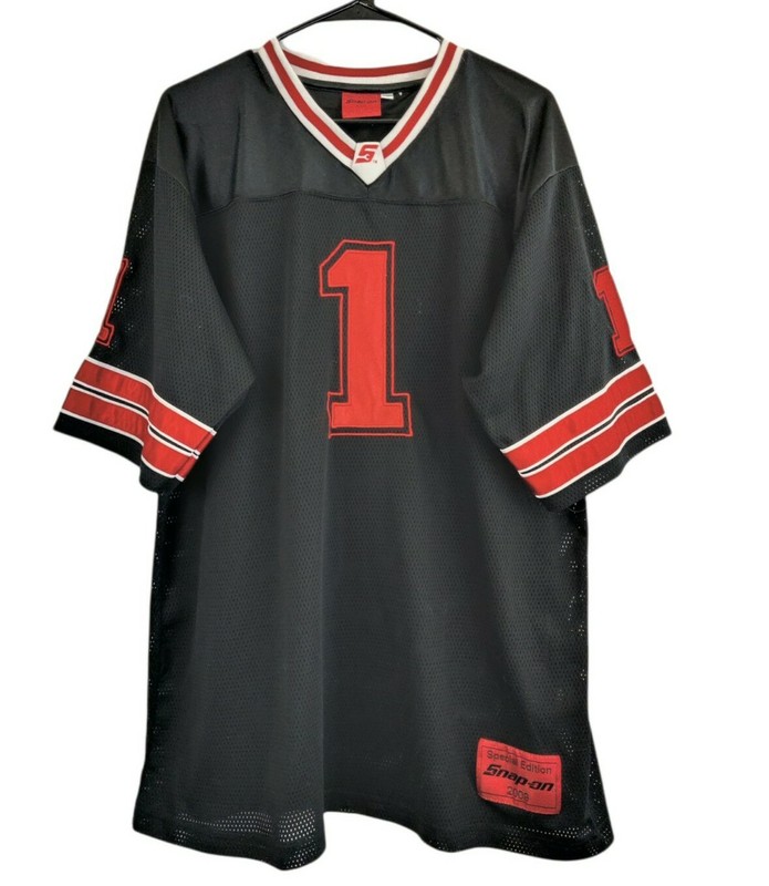 Snap On Tools Men Jersey Special Edition 2009 Short Sleeve Football Shirt Sz L gallery