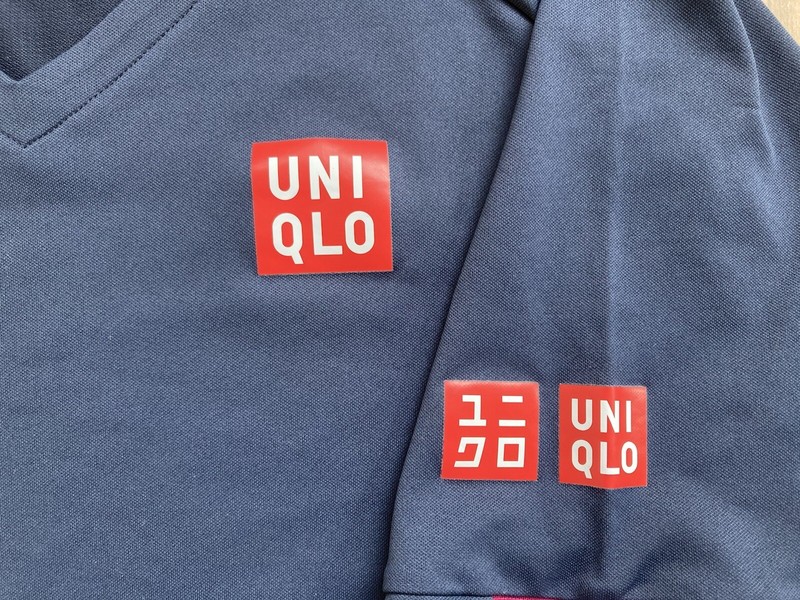 Roger Federer UNIQLO V-neck Shirt size:S (JPN M) 2020 Australian Open RF gallery