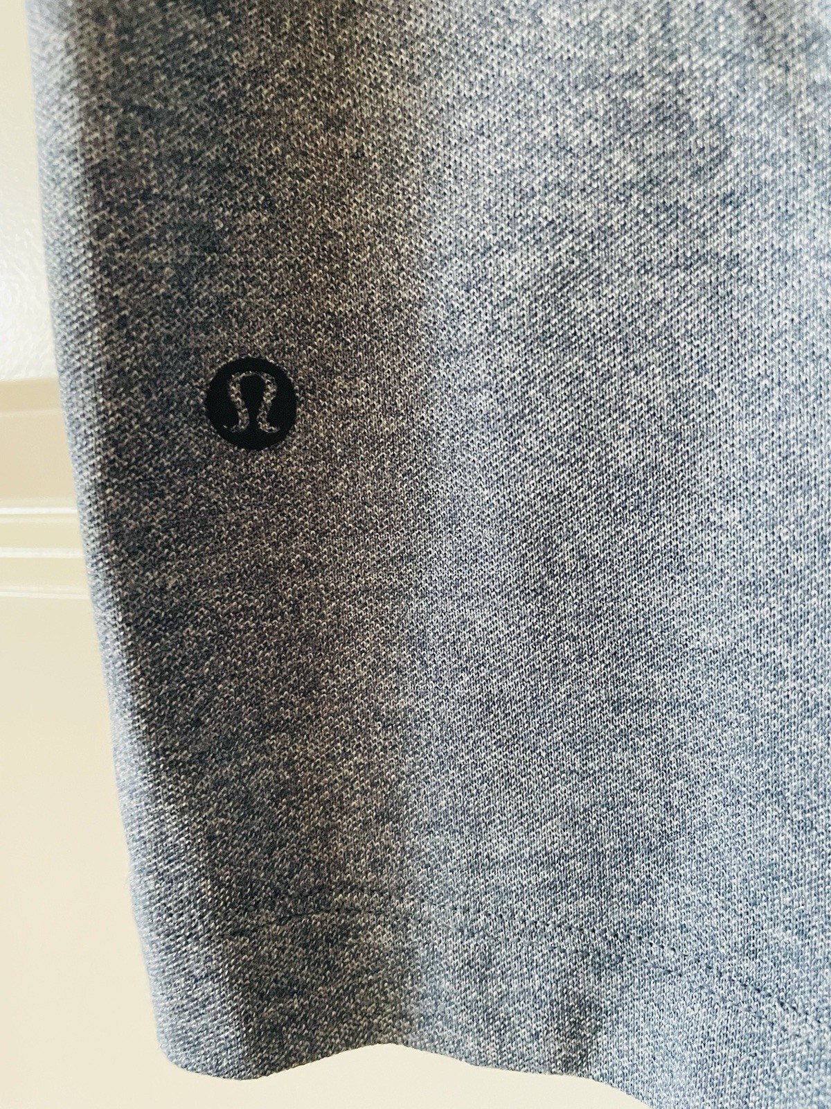 Lululemon Mens Evolution Polo Heathered Blue Sz M gallery