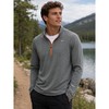 Nike Running Element Dri-FIT Mens XL 1/4 Zip Pullover Gray Orange Shirt Jacket gallery