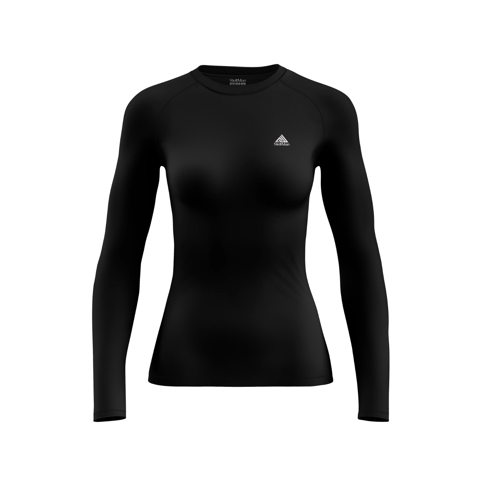 Women Compression Base Layer Top by Stellman Long Sleeve Gym Sports Skin Fit gallery