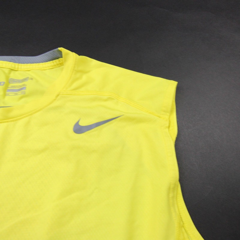 Nike Pro Compression Top Men's Yellow Used XXL gallery