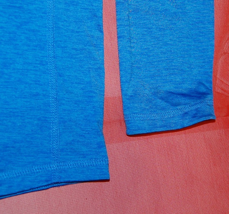 NWT Vineyard Vines Performance Men regatta blue hea LS hoodie tee Blank Harbor S gallery