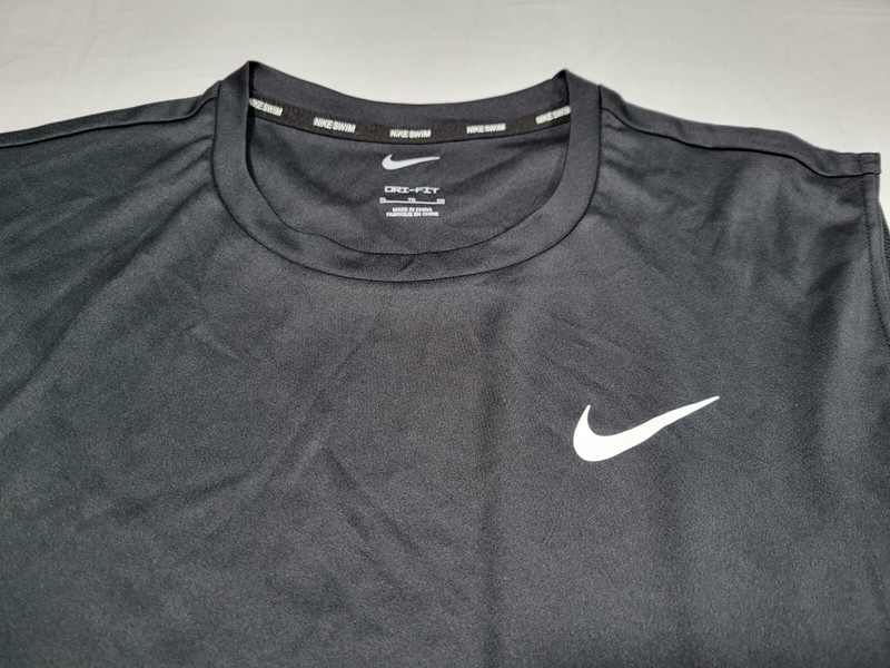 NIKE Mens Essential Hydroguard Swim Tank top UPF 40+ NESSA585-001 gallery
