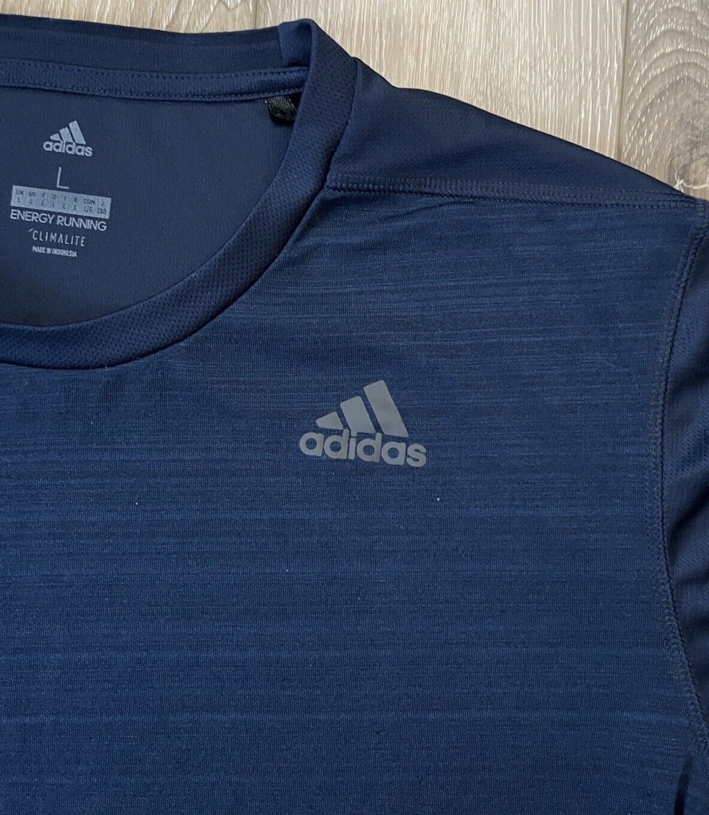 Adidas Climalite Nova Short Sleeve Athletic Tee Reflective Technology Mens Large gallery