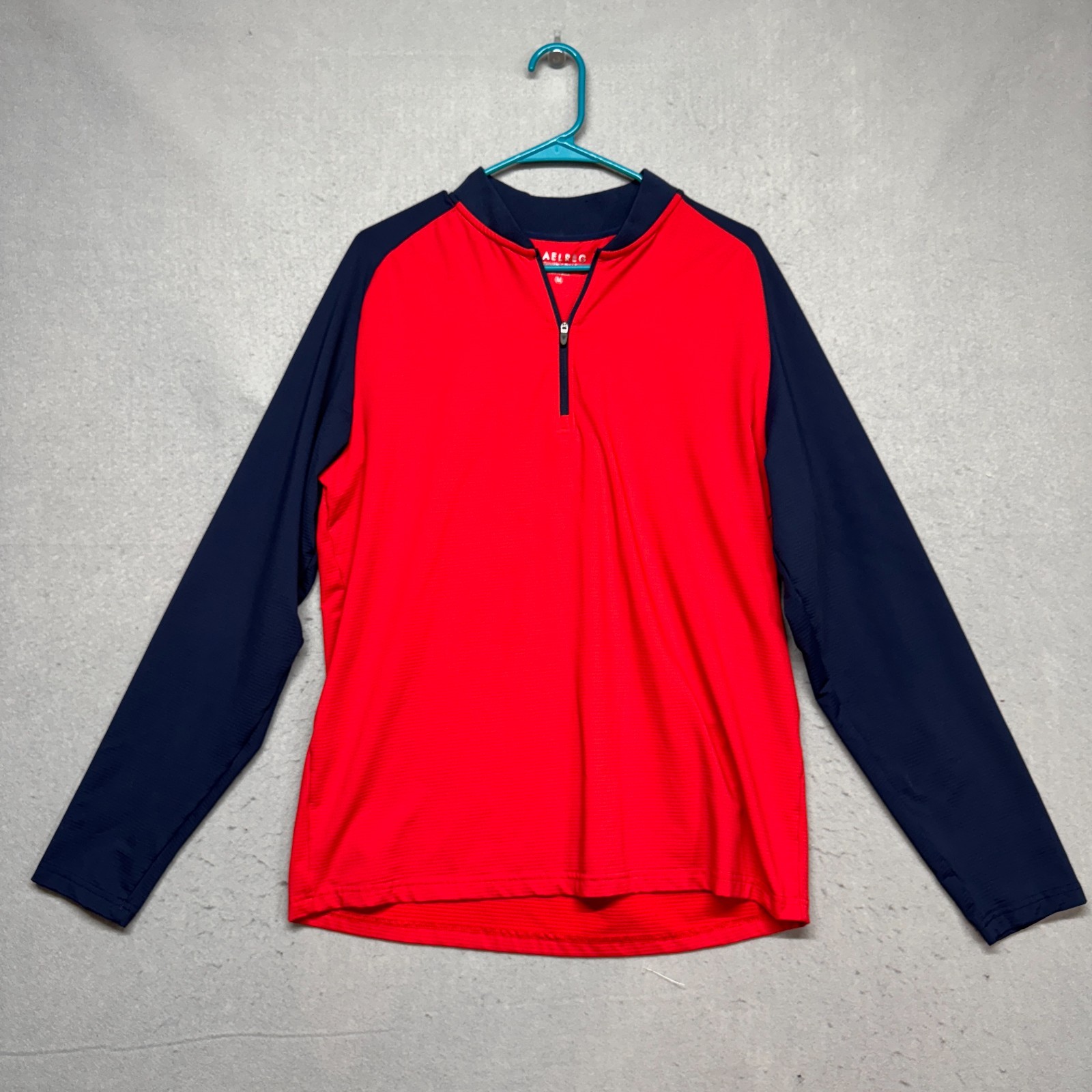 Maelreg Performance Pullover Mens M Long Sleeve 1/4 Zip Athletic Shirt gallery