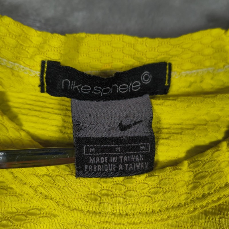 Vintage Nike Sphere Shirt Mens Medium Colorblock Performance Gym Hiking Run gallery