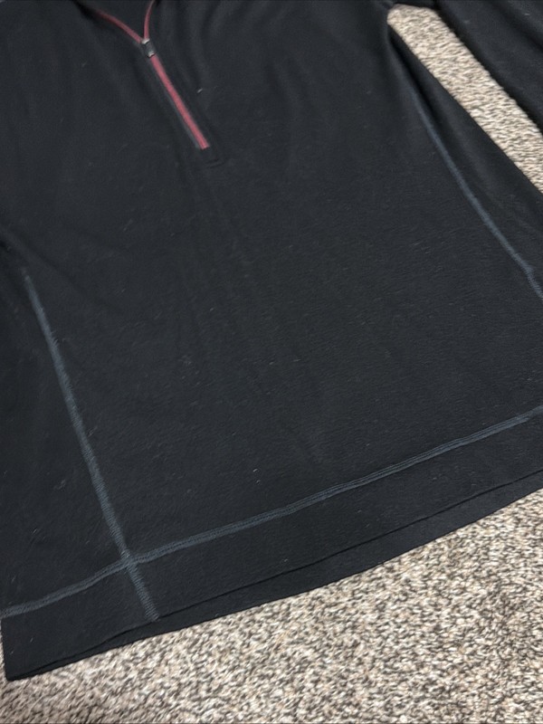 Smartwool Wool Baselayer Shirt Large Men’s Intraknit 200 Merino Blend 1/4 Zip gallery