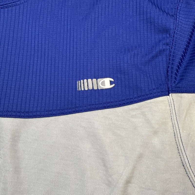 Champion Running Long Sleeve, Mens XL, Blue White Stripe, Athletic, Casual gallery