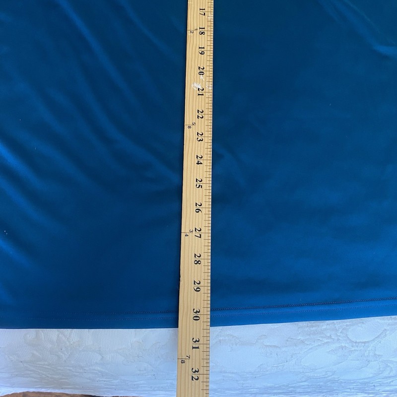 Under Armour T-Shirt Mens 2XL UA Logo Tee Loose Fit Teal Blue HeatGear Athletic gallery