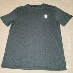 Spyder Active Pro-Web Quick Dry Athletic T-Shirt Heather Dark Gray