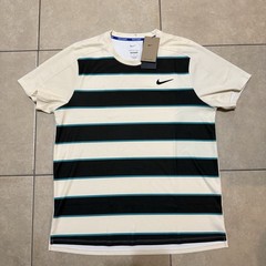 Nike Court Slam Carlos Alcaraz French Open Tennis Shirt Mens Sz L *FZ6934-110