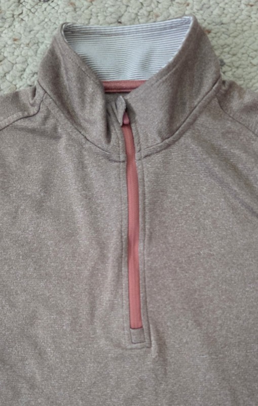 Maelreg Performance Pullover Long Sleeve Zip-Neck Shirt. Size Small. gallery