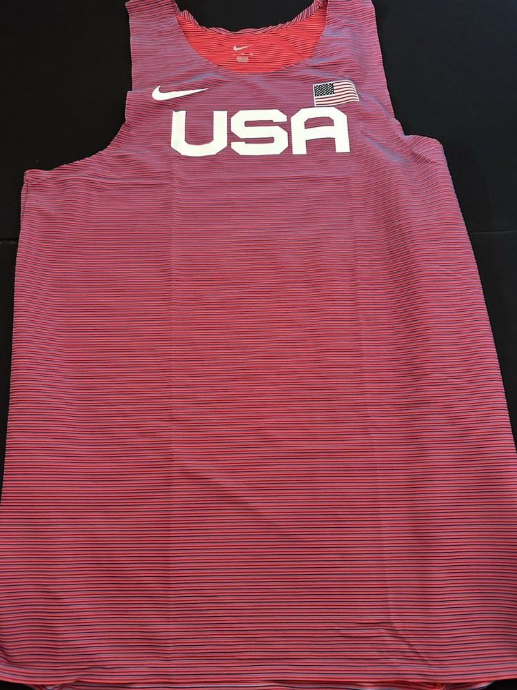 Nike 2023 USA International Team Pro Elite Track Singlet Men Sz 3XL AO8669-602