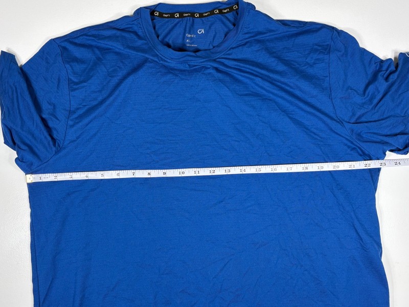 GapFit T Shirt Men XL Blue Athletic Performance Training Gym Active Casual gallery