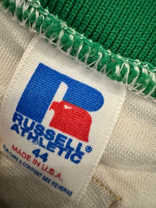 Vintage 1980s Russell Athletic Pickens Basketball Jersey #25 Size 44 Made in USA gallery