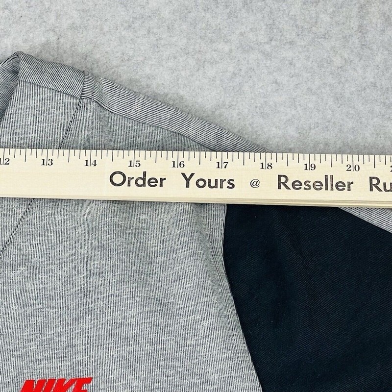 Nike AV15 Jacket Mens Large Gray Full Zip Fleece Athletic Training Running Top gallery