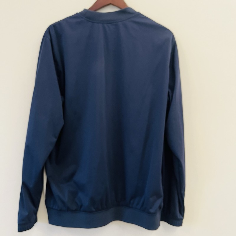 Nike Pullover Shield Standard Fit Golf Activewear Blue Long Sleeve | Large gallery