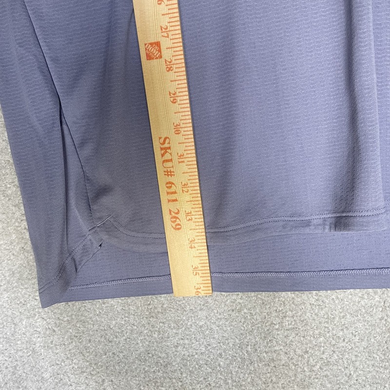 Adidas Men's 3XLT Training Heat Ready Training T-Shirt Lavender Gray Slim Fit gallery