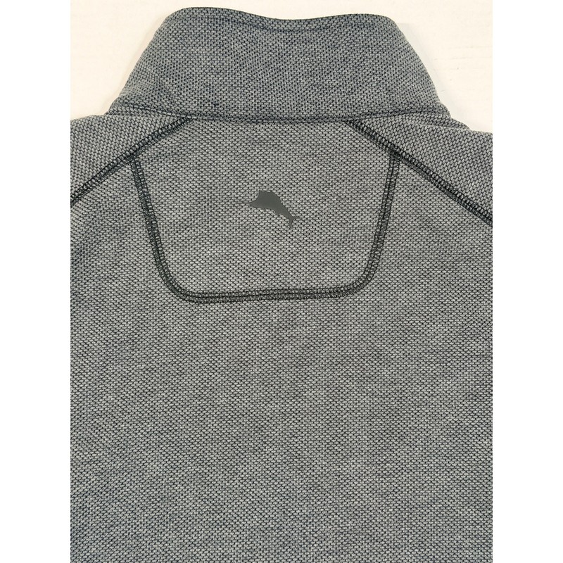 Tommy Bahama LA Rams Quarter Zip Pullover Gray Medium NFL Tobago Bay Sweater gallery
