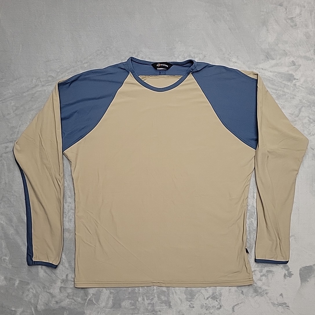 Moonstone Shirt Mens Extra Large Beige Base Layer Performance Stretch Outdoor gallery
