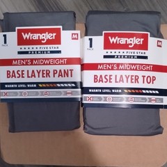 Wrangler Mens Base Layer Medium