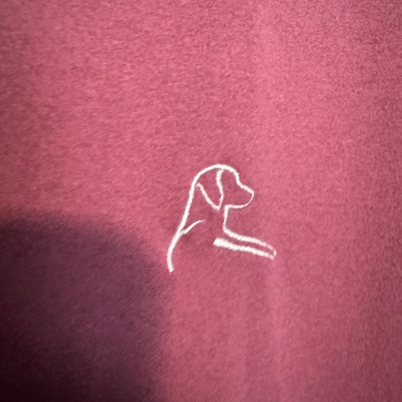 Rhoback Performance 1/4 Zip Pullover Men Small Pink Red Golf Stretch Long Sleeve gallery