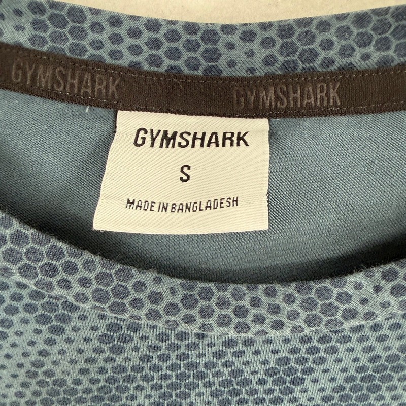 Gymshark Critical Cut Off Muscle Tank Top Mens Small Blue Sleeveless GMST5395 gallery